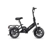 Składany rower elektryczny DYU C3, silnik 250W, bateria 36V 7,5Ah, 14"