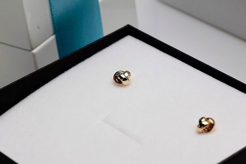 Złote kolczyki KZC5158 na Arena.pl