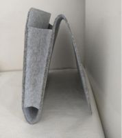 Podłokietnik Do Przechowywania - Filc - Wiszący Organizer Na Biurko - Sofę Szary Ciemny