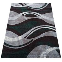 Dywan OTTO 01 Szaro-Zielony 200 x 290 cm wielokolorowy