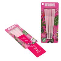 bibułki skręcone dutch cones 1 1/4 pink 6 szt.