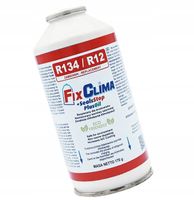 GAZ DO NABICIA KLIMATYZACJI Z USZCZENIACZEM R134A R12 170g