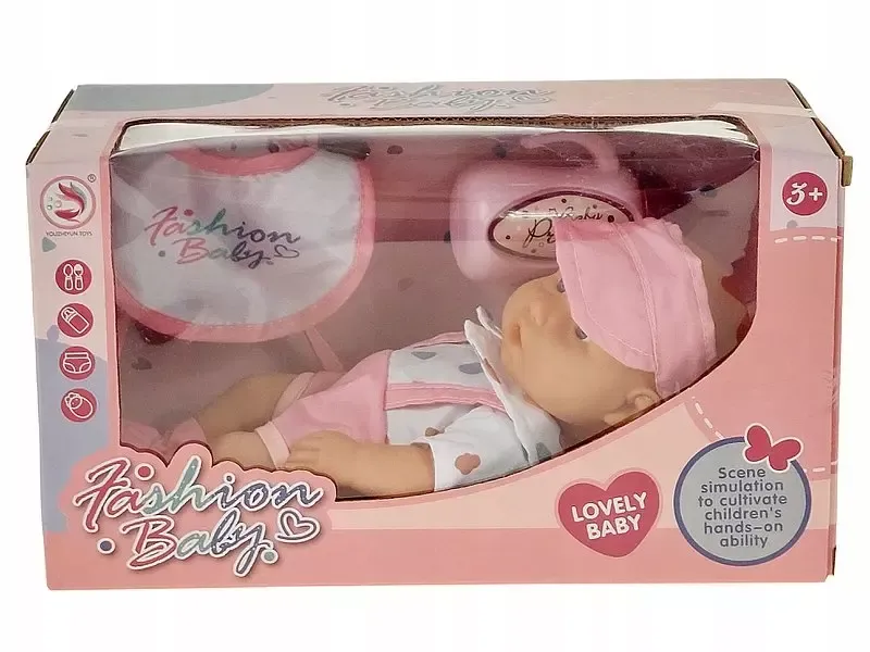 Lalka bobas z akcesoriami 25cm zdjęcie 1