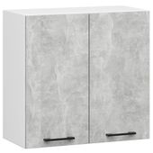WISZĄCA SZAFKA KUCHENNA OLIWIA W 60cm BIAŁA / BETON