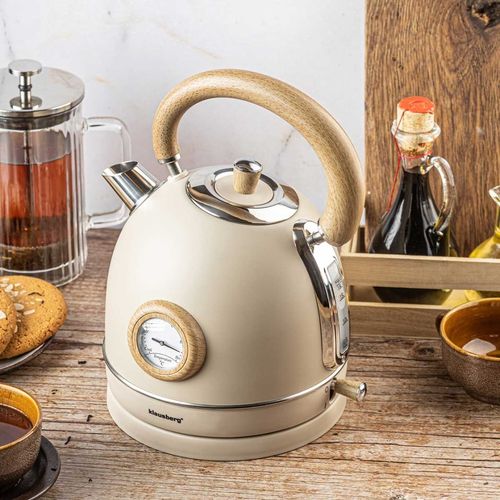 czajnik elektryczny 1,8l z termometrem klausberg kb-7906 retro na Arena.pl