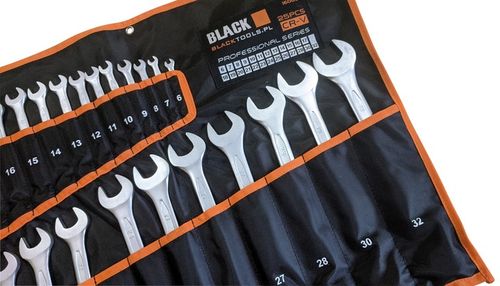 ZESTAW KLUCZY PŁASKO OCZKOWYCH 25 SZT 6-32mm DOUBLE POUCH COLD STEMP na Arena.pl