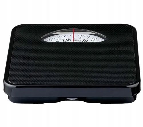 Waga łazienkowa tradycyjna mechaniczna Vesta EBS05B do 136kg Czarna na Arena.pl