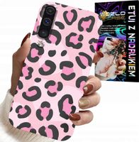 ETUI DO SAMSUNG GALAXY A70 - RÓŻOWA PANTERKA PANTERA KOBIECE WZORY