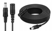 PRZEDŁUŻACZ 10m ZASILANIA KABEL ZASILAJĄCY DO KAMER IP PRZEWÓD DC 12V 5,5mm