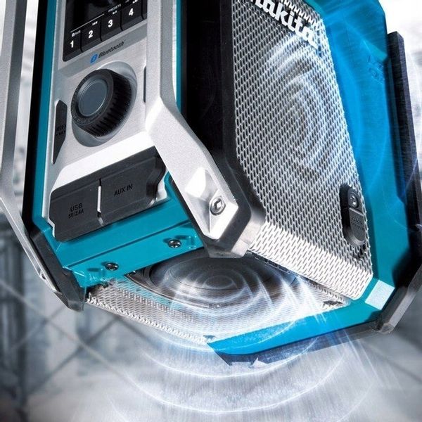 Radio budowlane Makita DMR114 10,8/14,4/18V BLUETOOTH 5,0 AUX USB zdjęcie 2