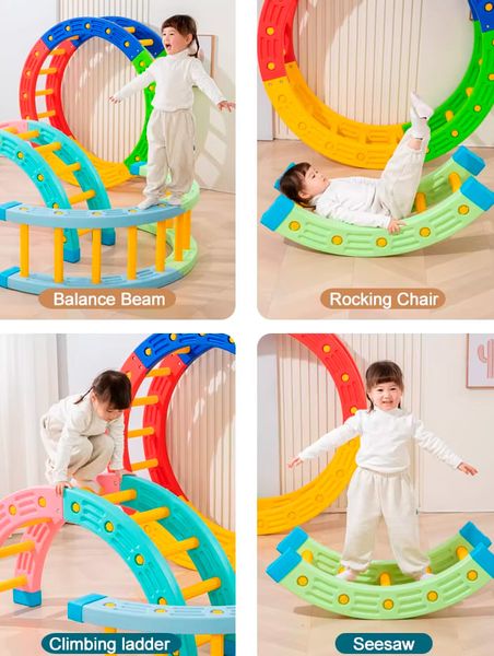 koło do ćwiczeń Circle - pastelowy MAŁPISZON zdjęcie 5