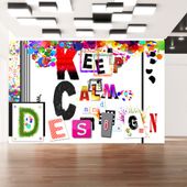 Fototapeta - Keep Calm and Design 200x140