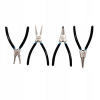 Szczypce Segera Solidne Mocne do Pierścieni Segera 8" Zacisków Zestaw 4-el