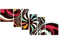 100CM 220CM OBRAZ 6 ELEM QUADRONIX ŚCIENNY