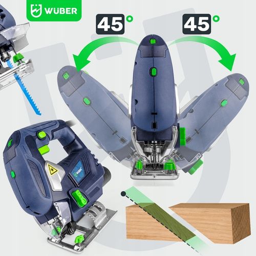 WYRZYNARKA PIŁA DO DREWNA METALU PRZECINARKA LASER + 10 BRZESZCZOTÓW na Arena.pl
