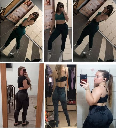 MAKSYMALNIE POWIĘKSZAJĄCE LEGGINSY PUSH UP GYM S na Arena.pl