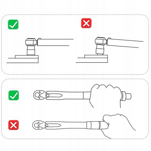 Klucz Dynamometryczny z Blokadą Blokada 5-25 Nm 1/4" Dwukierunkowy z Etui na Arena.pl