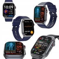 Smartwatch Lewer SMARTWATCH SPORTOWY ZEGAREK SMARTBAND WODOODPORNY czarny