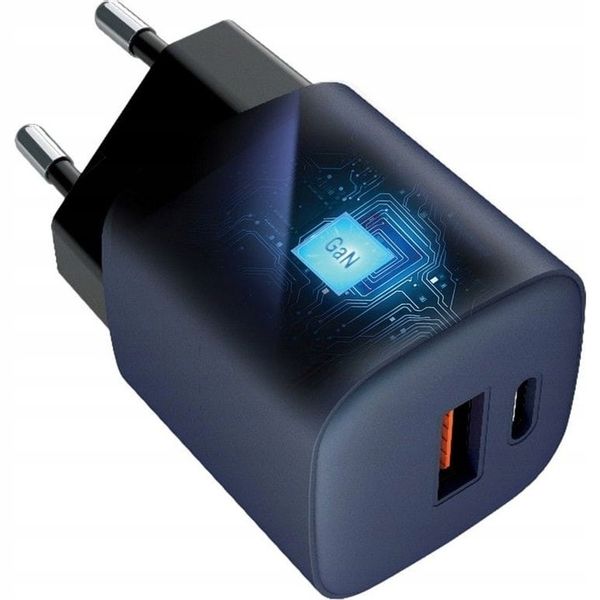 Szybka ładowarka sieciowa USB-C USB-A QC PD 33W Forcell kostka do ładowania zdjęcie 4