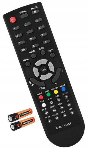 PILOT DO DEKODERA TUNERA OPTICUM GLOBO UNIWERSALNY BATERIE GRATIS na Arena.pl