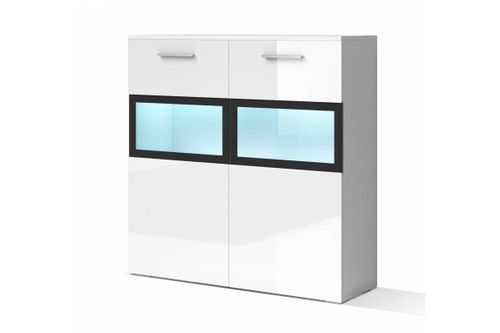 Komoda Sarah biały połysk na Arena.pl