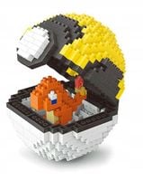 Pokebal Klocki BOX Figurka CHARMANDER Pokemon Kula