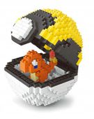 Pokebal Klocki BOX Figurka CHARMANDER Pokemon Kula