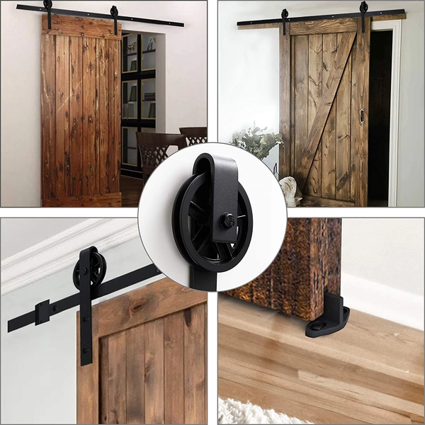 Drzwi przesuwne LOFT wzór Klasyczny, Zestaw, szyna 2m, 1 drzwi zdjęcie 9