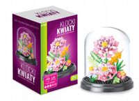 ND01_246913 *****Klocki kwiaty chryzantemy klosz