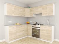 Meble kuchenne Padwa Narożne Dąb Sonoma