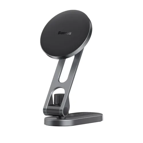 Uchwyt samochodowy Baseus T-Space magnetyczny na kokpit do Tesla - srebrny na Arena.pl