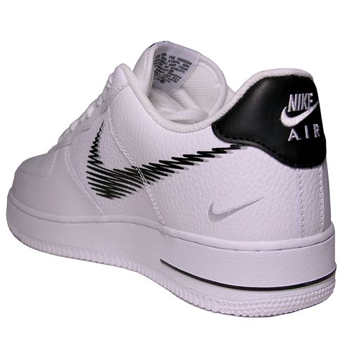 Nike Air Force 1 LOW ZIG ZAG DN4928 100 - Białe 44,5 na Arena.pl
