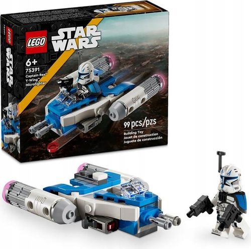 KLOCKI LEGO STAR WARS 75391 MIKROMYŚLIWIEC Y-WING KAPITANA REXA + TORBA na Arena.pl