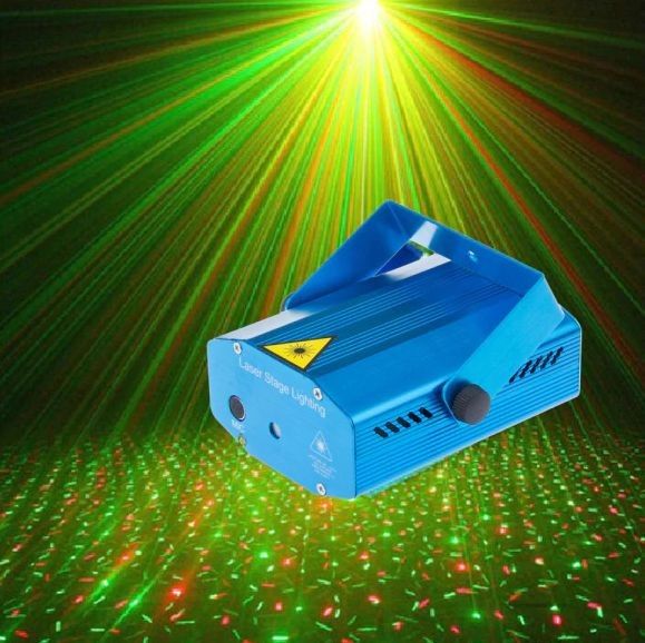 Projektor laserowy 3D mini laser stage lighting na Arena.pl