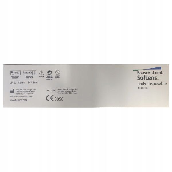 Soczewki Soflens Daily Disposable 30 sztuk zdjęcie 6