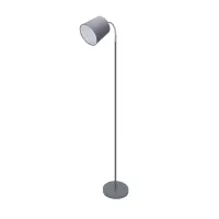 Drewniana lampa podłogowa Aigostar E14 stylowa i trwała do salonu