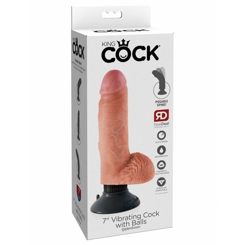 Realistyczne dildo Pipedream King Cock ABS na Arena.pl