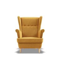 Fotel skandynawski, Myso Mini dla dzieci, 54x60x73 cm, miodowy | TYLETEGOTU