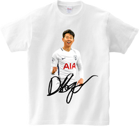 Koszulka t-shirt Son Heung z autografem