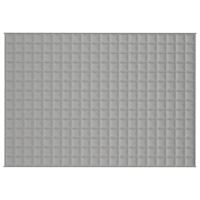 Koc obciążeniowy, szary, 138x200 cm, 6 kg, tkanina