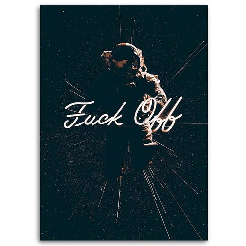 Deco Panel, Kosmonauta i slogan 40x60 na Arena.pl