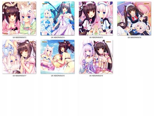 Poduszka kwadratowa Nekopara DO WYBORU na Arena.pl