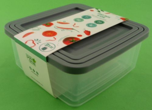 ZESTAW KOMPLET 3 POJEMNIKÓW DO ŻYWNOŚCI na Arena.pl