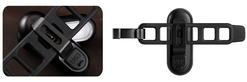 Lampka Rowerowa Heckermann Hd-107 zdjęcie 7