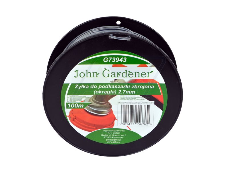 ŻYŁKA TNĄCA DO KOS I PODKASZAREK 2.7 MM 100 MB G73943 OKRĄGŁA + RDZEŃ zdjęcie 4