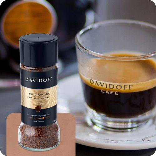 KAWA ROZPUSZCZALNA DAVIDOFF FINE AROMA 100G na Arena.pl