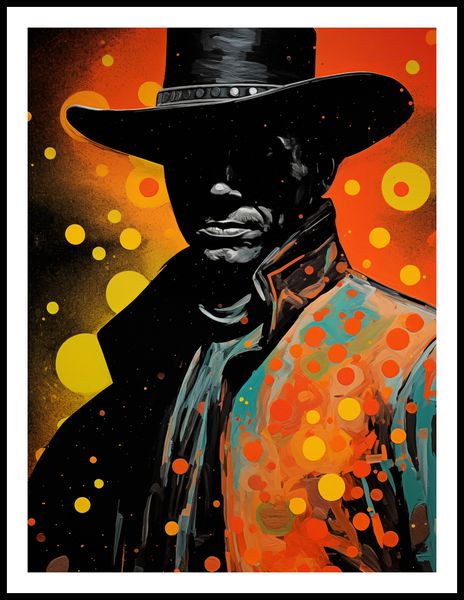 Plakat 60x80cm Kowboj Kosmosu zdjęcie 3