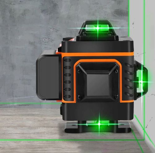 POZIOMNICA LASEROWA POZIOMICA 4D 16 LINII KRZYŻOWA 360 LASER ETUI na Arena.pl