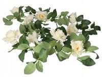 SZTUCZNE KWIATY ROŚLINY GIRLANDA 220CM RÓŻA RÓŻE