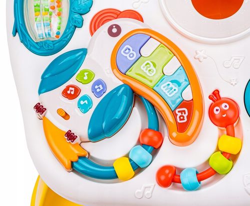 EDUKACYJNY interaktywny STOLIK ORGANKI ZJEŻDŻALNIA PIŁEK PIŁKI Liczydło na Arena.pl